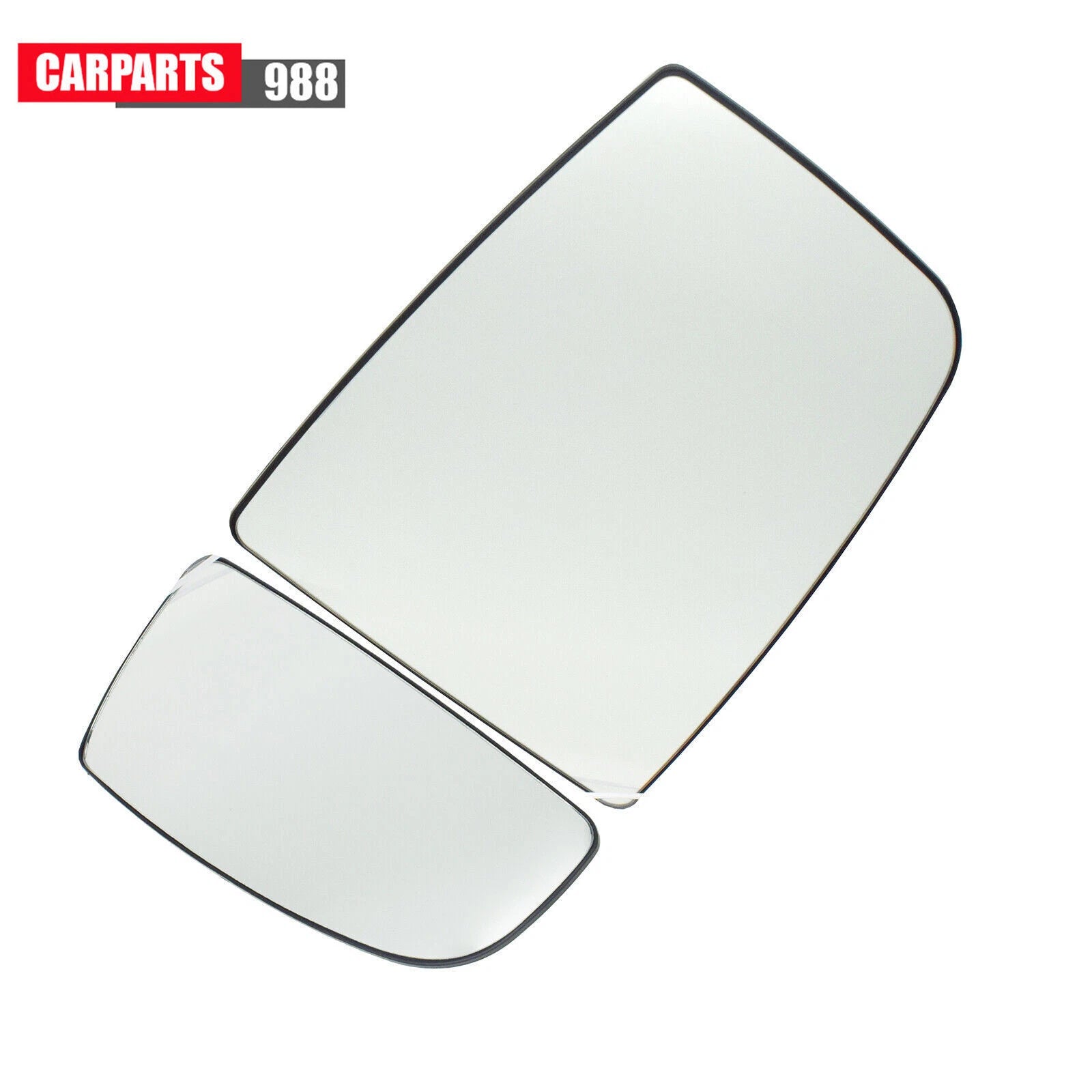 Mirror Glass Upper + Lower Right RH Side for Ford Transit Van 150 250 350 HD 6B93BC-57