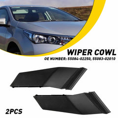 For Toyota Corolla 2014-2019 Pair Windshield Wiper Side Cowl Extension Cover US 6B93BC-57