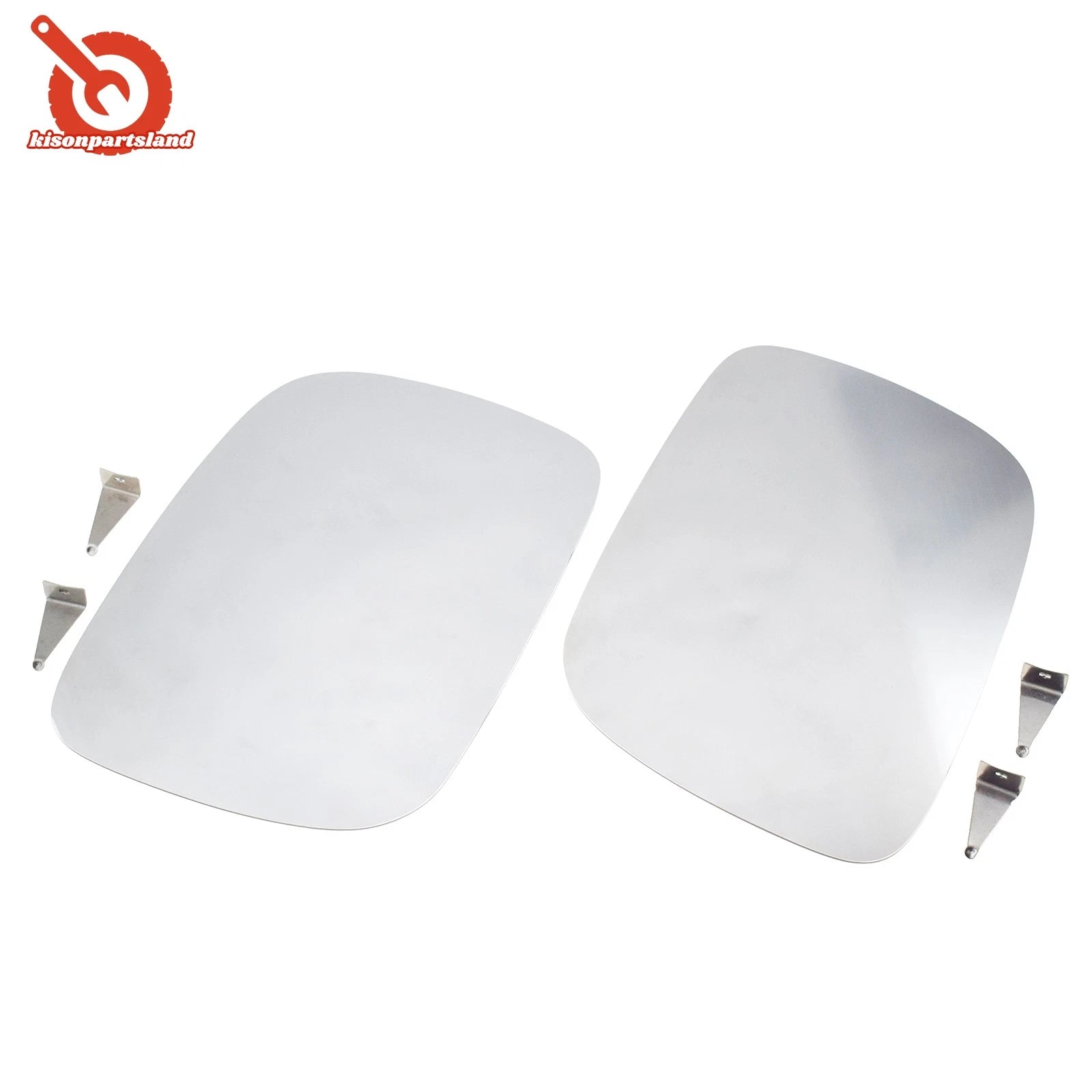 2pcs For VW Touareg 2002 2003 2004 2005 2006 2007 Heated Wing Door Mirror Glass 6B93BC-57
