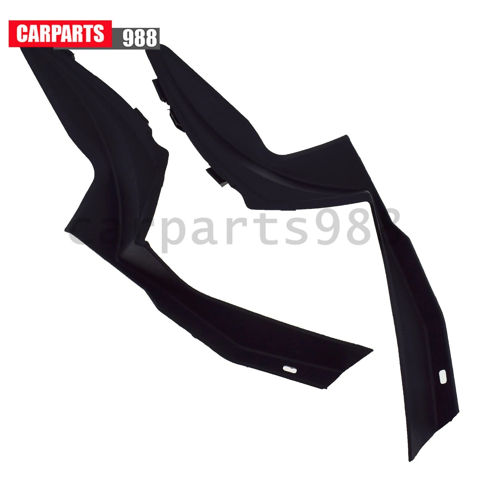 Pair Front Windshield Wiper Cowl Side Cover For Toyota Hilux 2015-17 53866-0K050 6B93BC-57