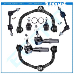Fits Ford Expedition Complete 8x Front Upper Control Arm Sway Bar Link Tie Rod KOEEP