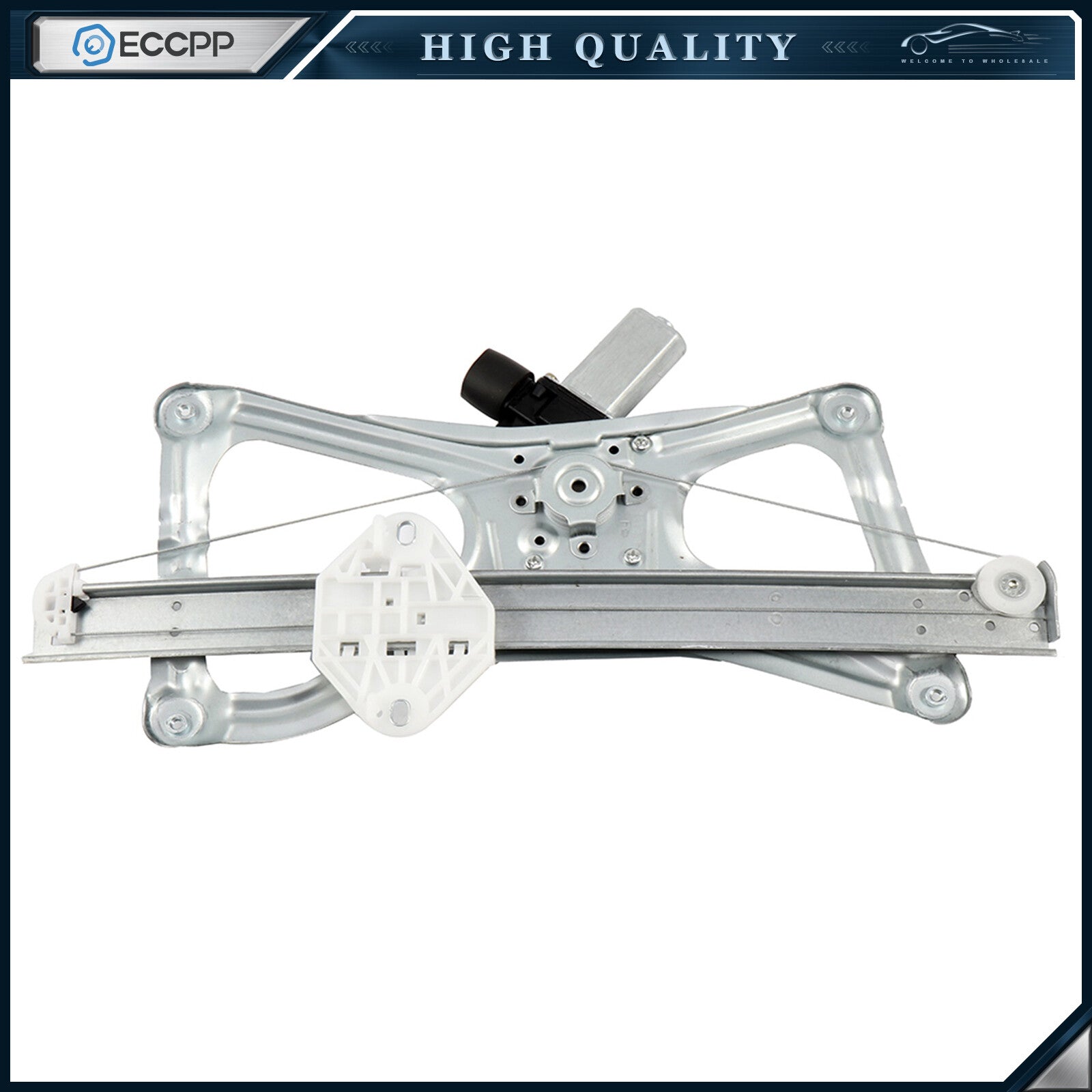 For 2006-2011 Honda Civic Sedan Front Left Power Window Regulator With Motor 6B93BC-57