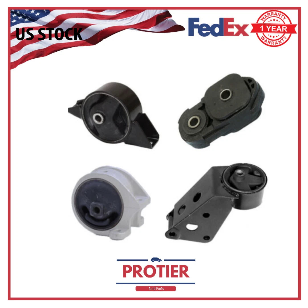Engine Motor & Trans Mount 4PCS Set for 1991-1994 Nissan Sentra for Manual Trans 6B93BC-57