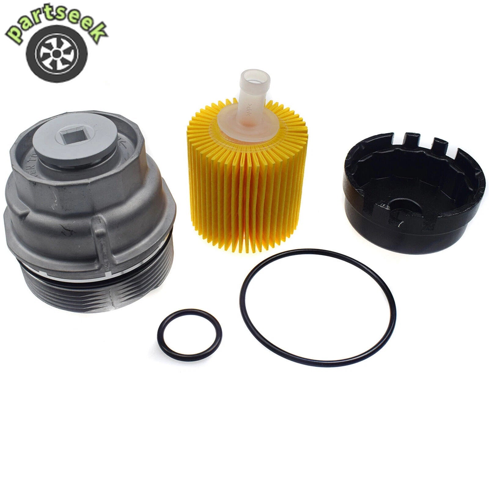 Oil Filter & Housing Cap For Toyota Avalon Camry RAV4 Sienna Lexus RX350 RX450h 6B93BC-57