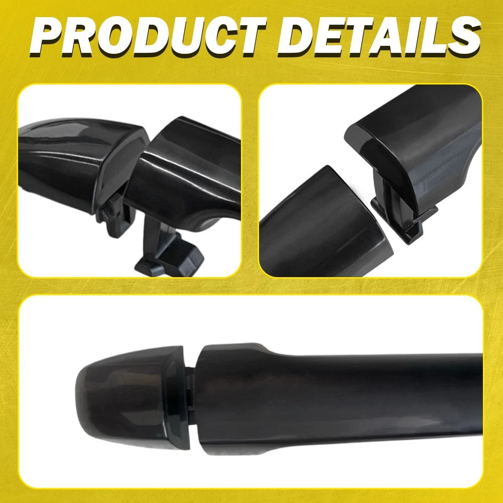 2PCS For 2009-2015 Toyota Venza Outside Exterior Door Handle Rear Left Right EOA 6B93BC-57
