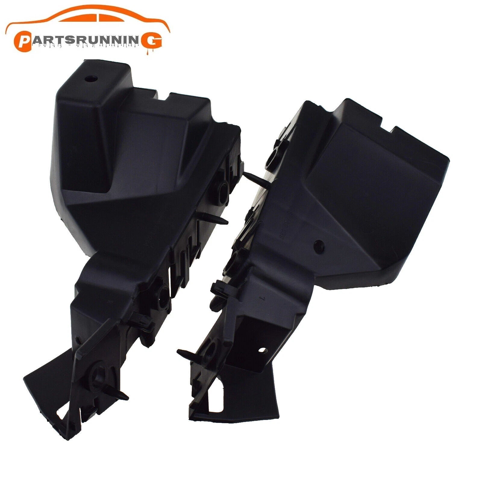 Front Driver & Passenger Side Bumper Bracket For 2009-2017 Audi Q5 2014-2017 SQ5 6B93BC-57