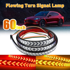 60" 528LED Truck Strip Tailgate Light Bar Brake Tail Flowing Turn Signal Red EOA 6B93BC-57