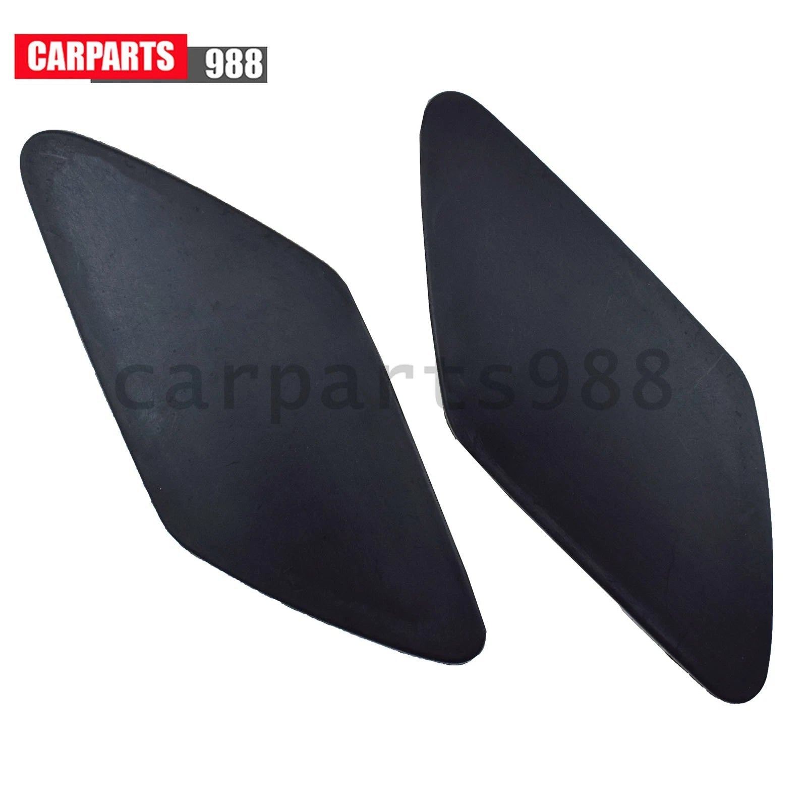 2Pcs Left Right Headlight Washer Nozzle Cover for 2011-2016 Porsche Cayenne 6B93BC-57