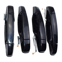 Black Outer Door Handle Front Rear Left Right For Chevy Tahoe GMC Yukon Sierra 6B93BC-57
