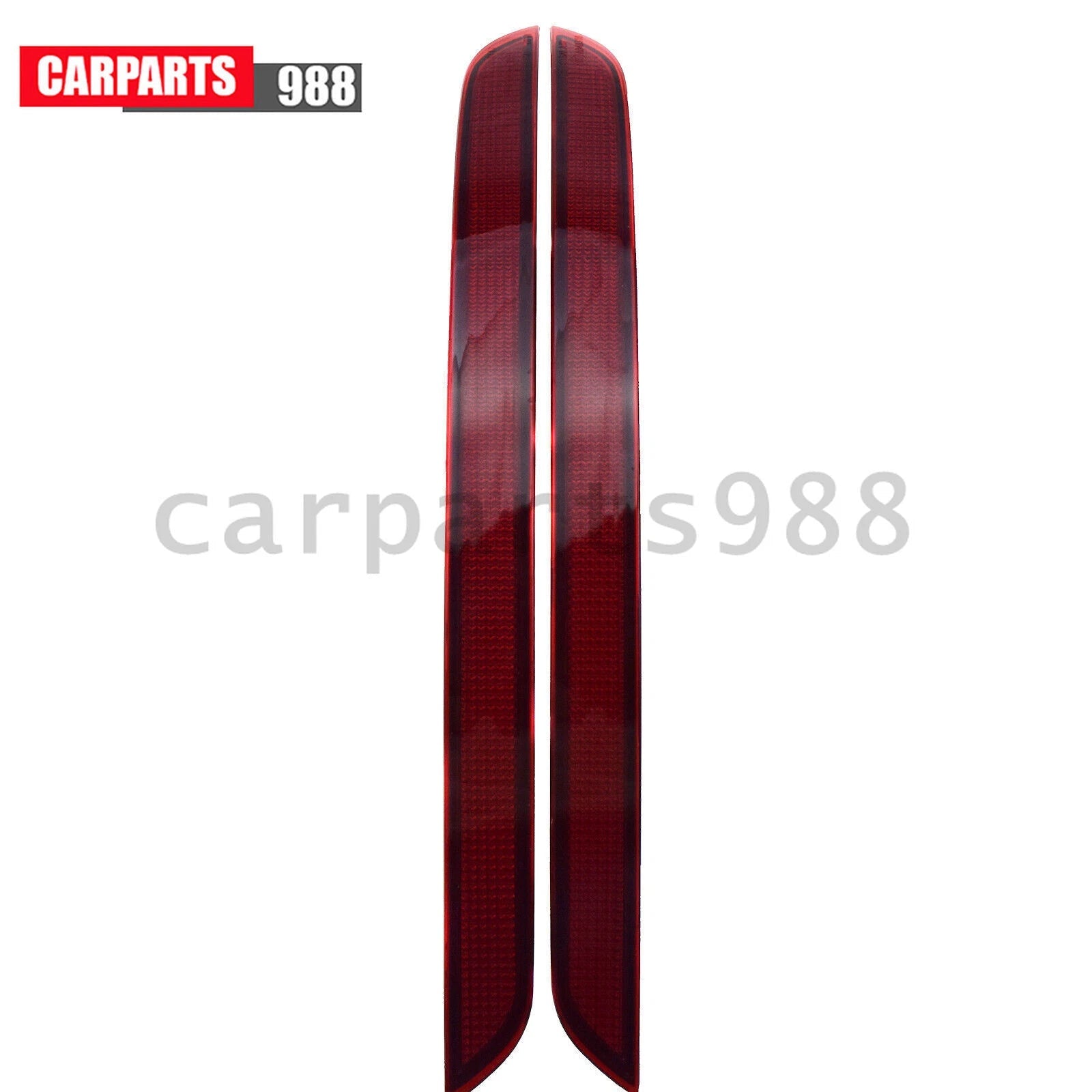 2Pcs Rear Left Right Bumper Reflector Lens For Mercedes W166 ML63 ML350 ML550 6B93BC-57