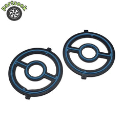 2PCS Engine Oil Cooler Seal Gasket For Mazda 3 5 SPEED 6 CX7 Tribute LF02-14-700 6B93BC-57
