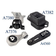 Engine Mount Set compatible with Nissan 2013-2019 Sentra L4 6B93BC-57