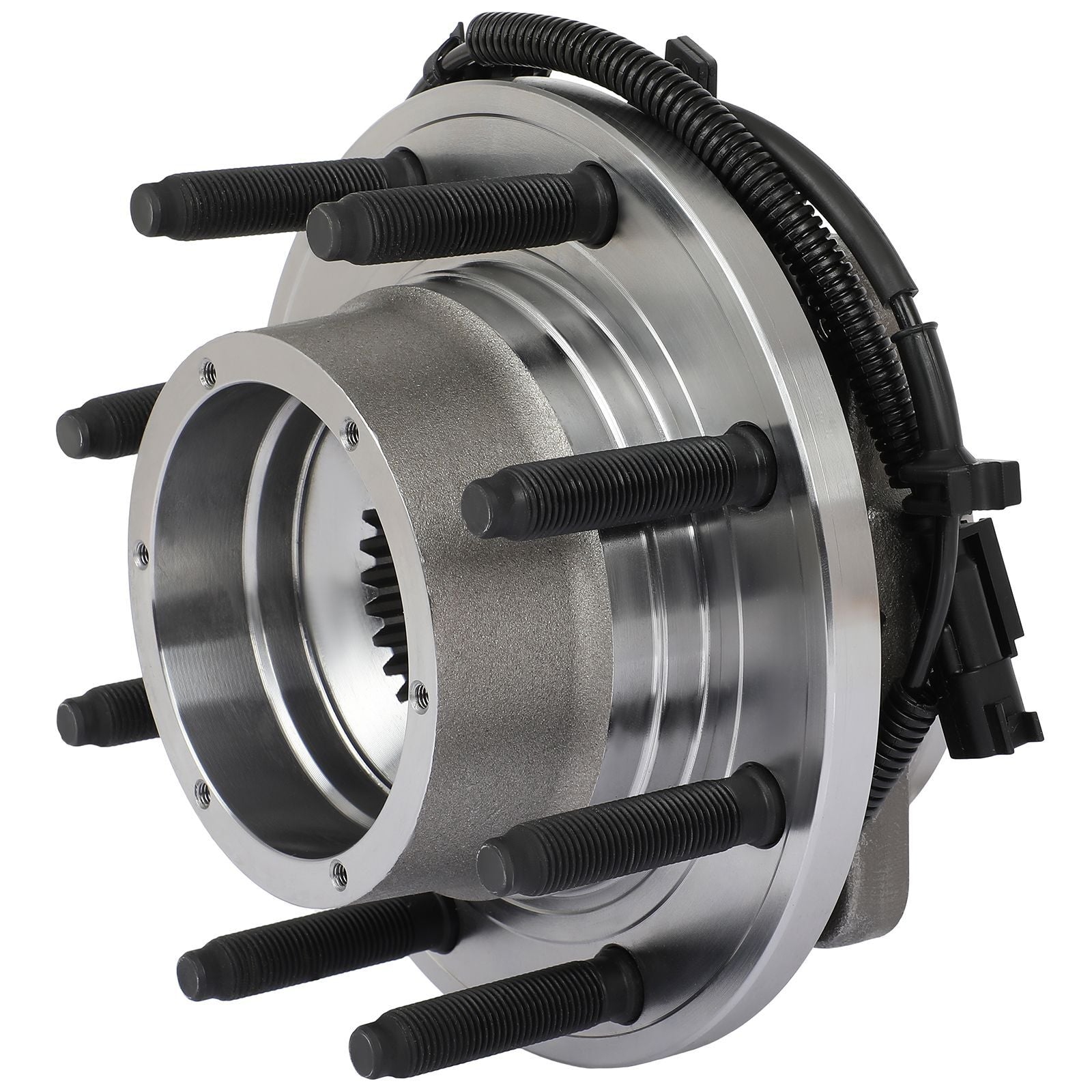 Pair Front Wheel Hub Bearings Assembly For Ford F-250 F-350 Super Duty 4WD SRW 6B93BC-57