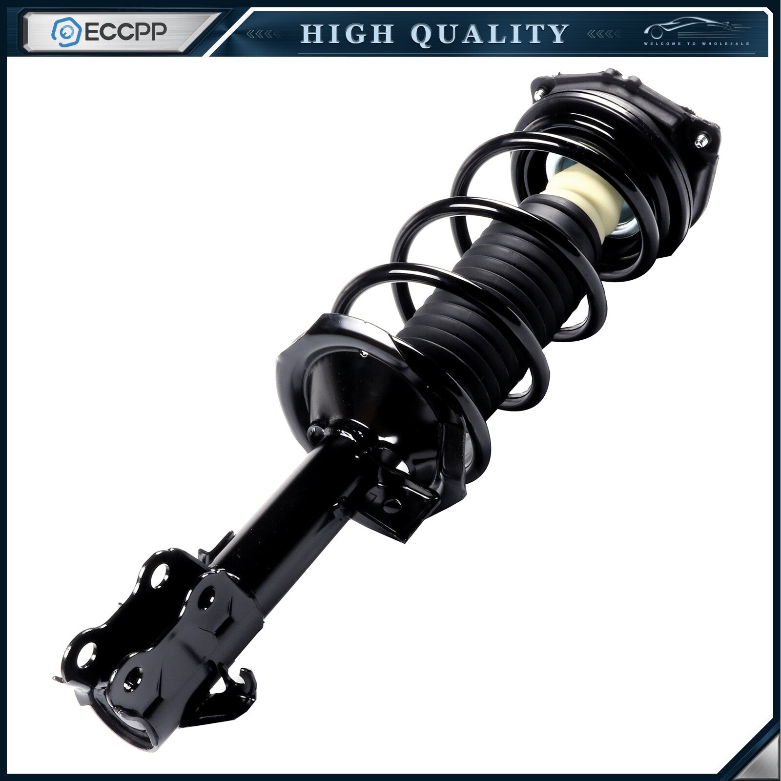 For 2007-12 Nissan Versa 4pcs F & R Complete Struts Assembly Shock Absorbers Kit 6B93BC-57