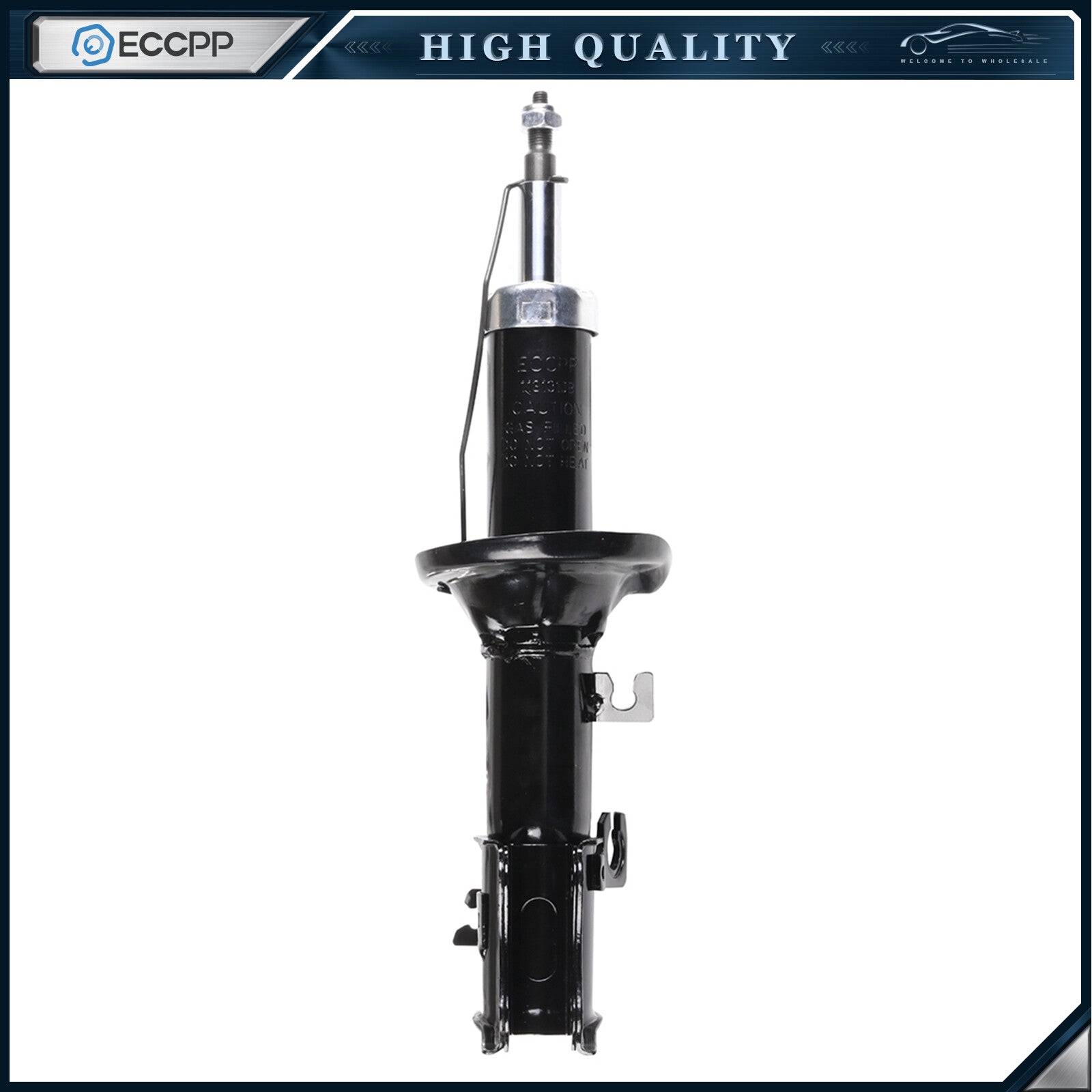 Front Rear Struts Shocks For 2002-2005 Kia Rio Left Right ECCPP ECCPP