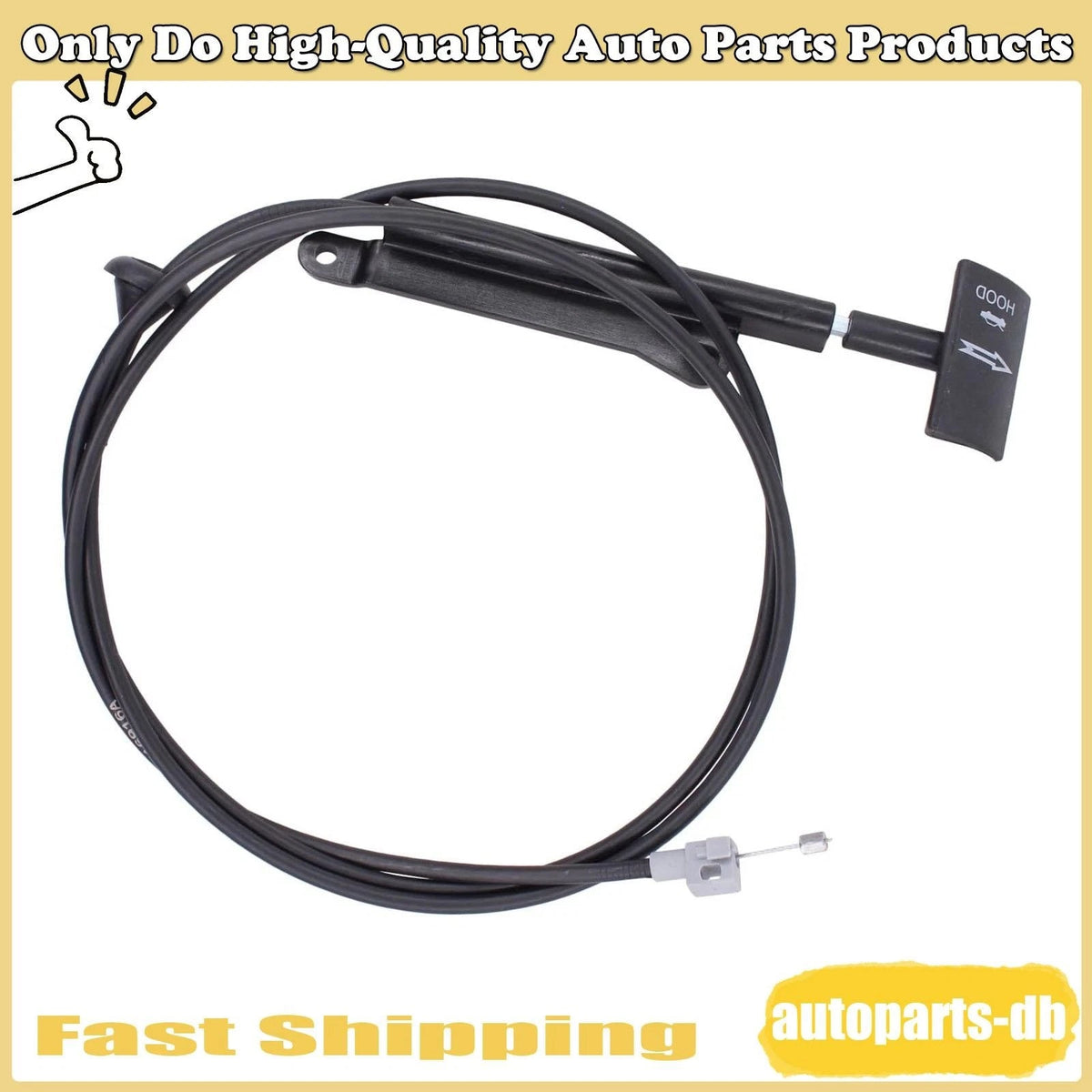 Front Hood Latch Release Cable w/ Handle FOR Ford Mustang 1994-2004 F4ZZ16916A 6B93BC-57