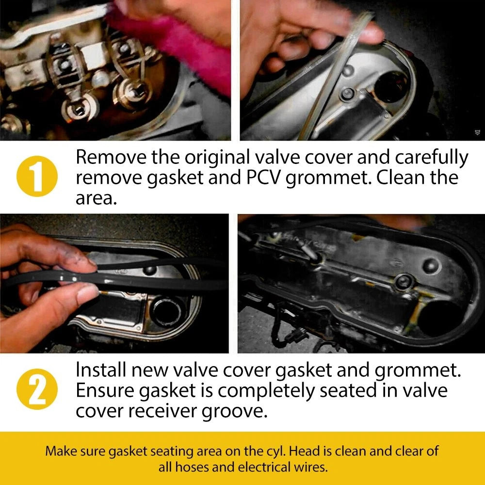 Valve Cover Gasket Rubber For 2003-2007 Nissan Murano 3.5L V6 GAS DOHC VR11-102 6B93BC-57