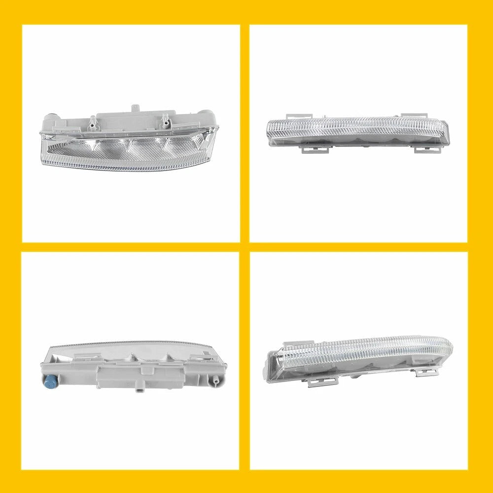 For MERCEDES C250 C350 2012-2014 DRIVER LEFT FOG LIGHT DAYTIME RUNNING LED 6B93BC-57