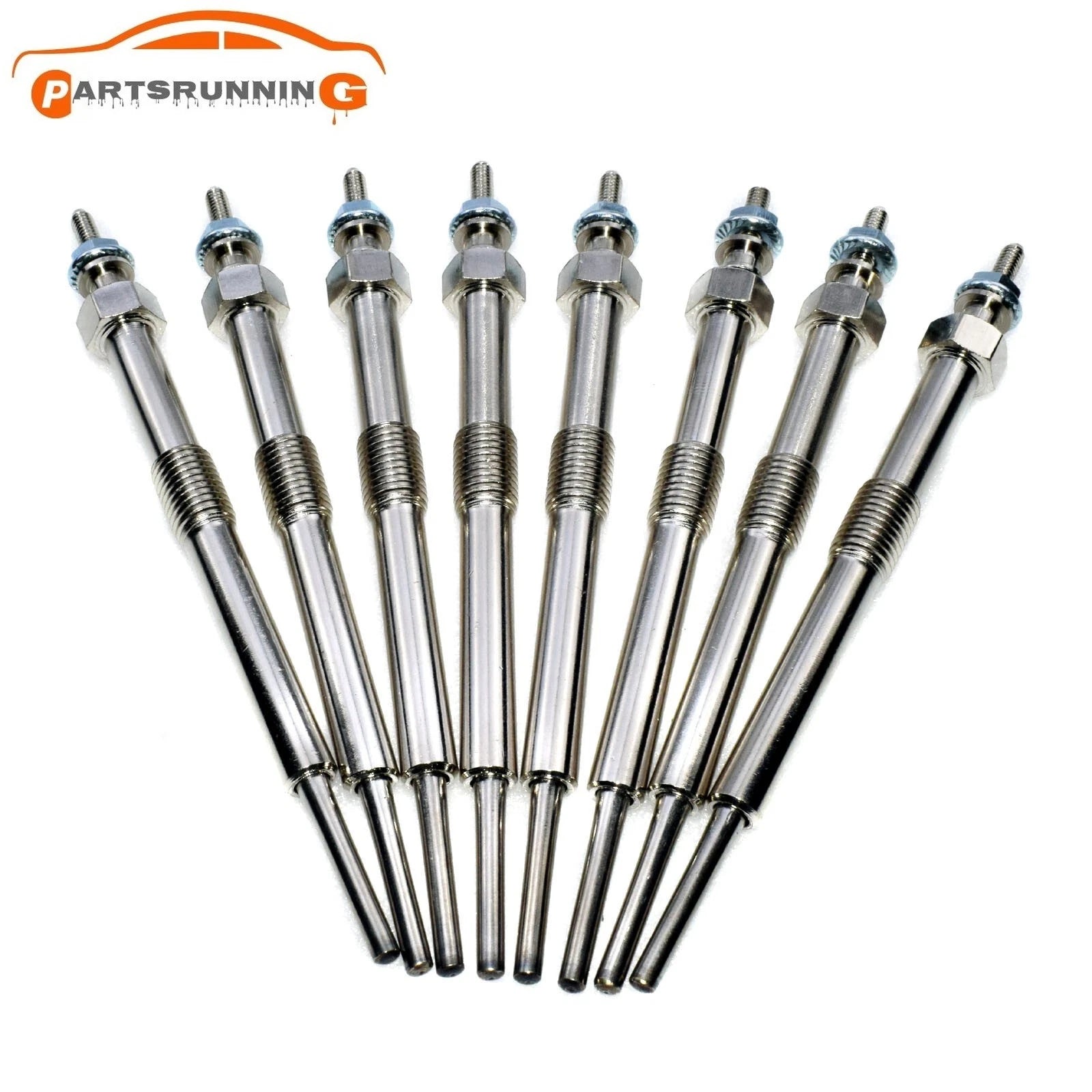 8 PCS Diesel Glow Plug FOR Silverado Sierra 6.6L 9G 97364968 6B93BC-57