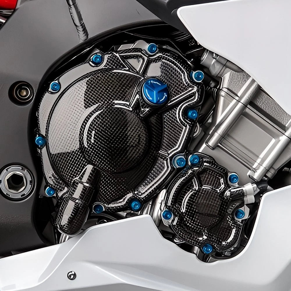 Blue For Kawasaki Ninja NINJA Bolt Kit Body Screw Set Motorcycle Accessories EOA 6B93BC-57
