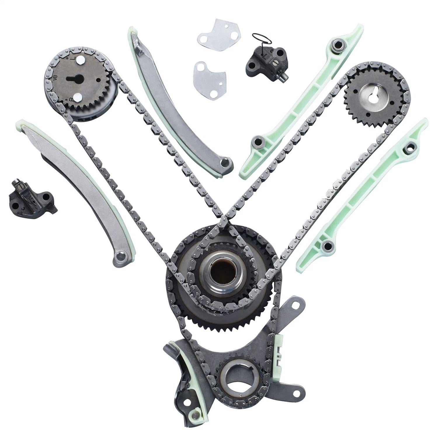 Timing Chain Kit compatible with Jeep 1999-2004 Grand Cherokee (WJ) Dodge 6B93BC-57