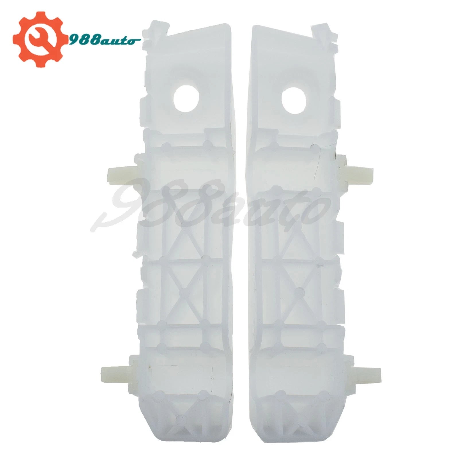LH RH For 2010 2013 Kia Forte Front Bumper Retainer Brackets Support Pair 2pcs 6B93BC-57