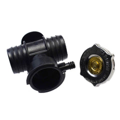 Coolant Neck Radiator Hose Connector & Cap For Chrysler Sebring Jouney Caliber 6B93BC-57
