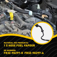 Fuel Vapour +Purge Hose Solenoid for 15-20 Ford Mustang 2.3T EcoBoost FR3Z9G297A 6B93BC-57