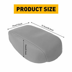 Gray/Beige Center Console Lid Armrest Leather Cover for 2007-2011 Toyota Camry A 6B93BC-57