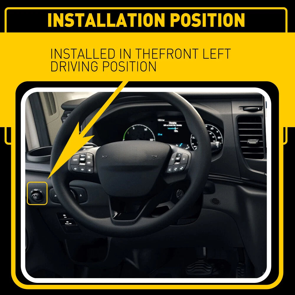 Front Left Driver Side Power Mirror Control For Switch 2015-2023 Ford Transit EA 6B93BC-57