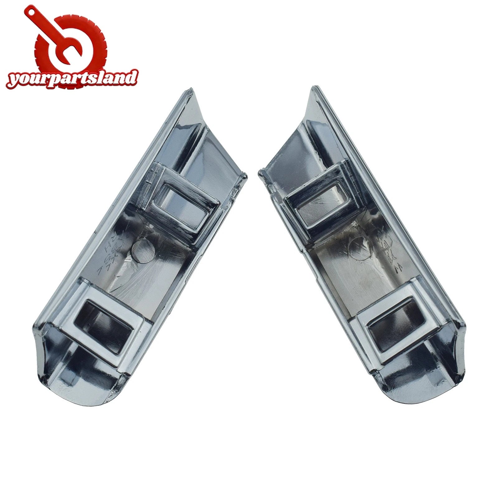 Chrome Bumper Grille Molding Trim Driver Passenger for Lexus RX350 RX450h 13-15 6B93BC-57