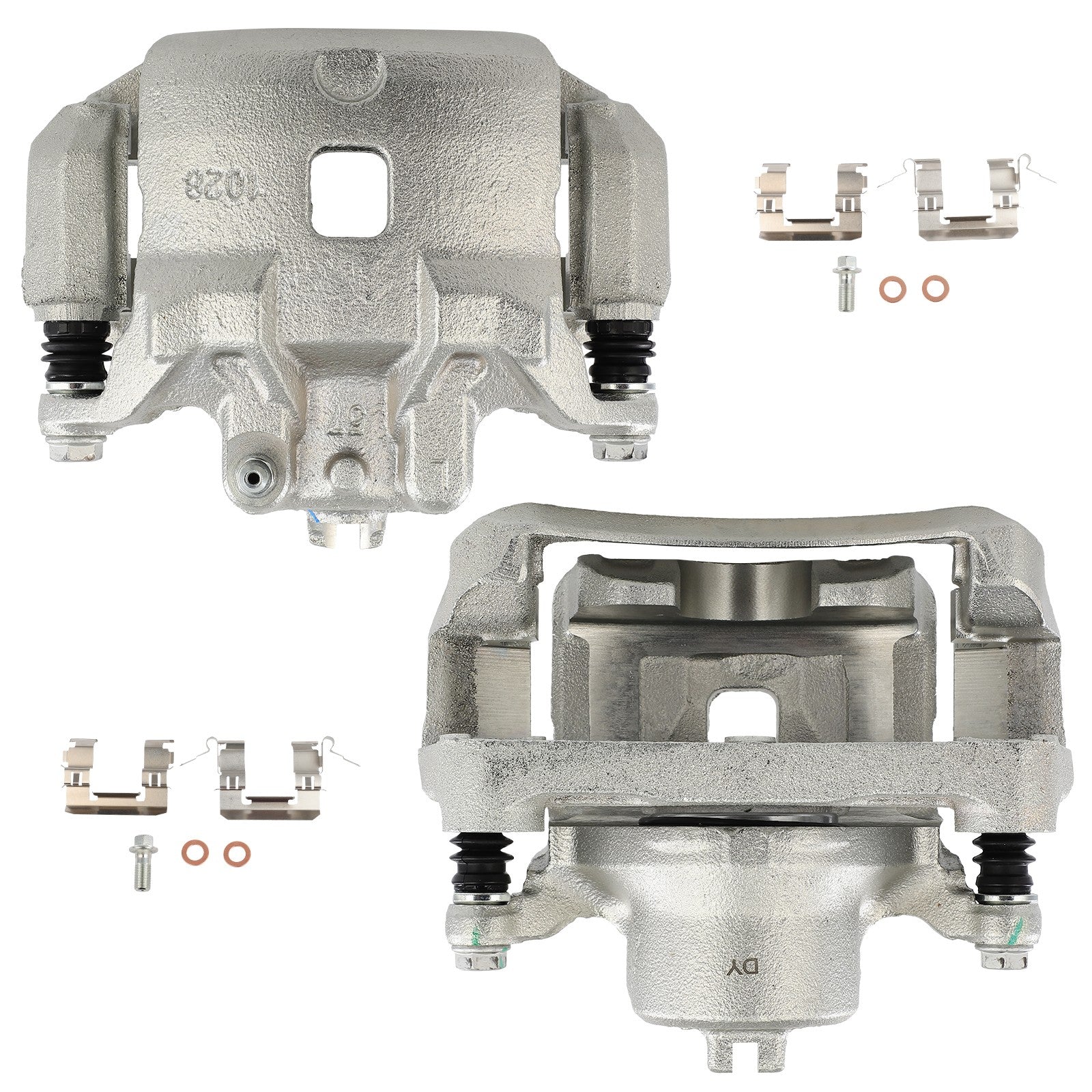 Front Left Right Brake Calipers 2Pcs For 2007-2019 Nissan Sentra 19B3306 19B3307 6B93BC-57
