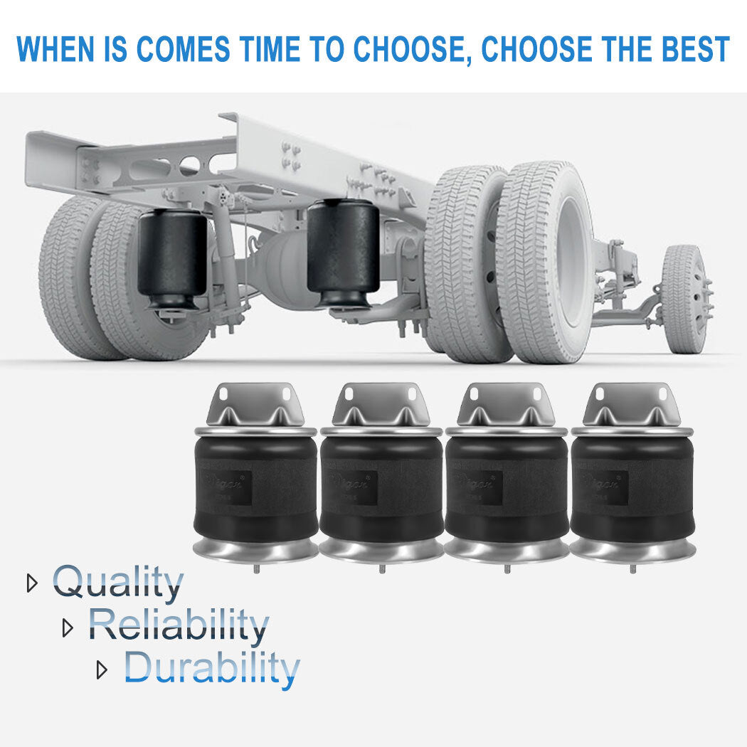 4PCS W01-358-9616  K303-16 1R11-242 Air Suspension Bag Spring For Kenworth 6B93BC-57