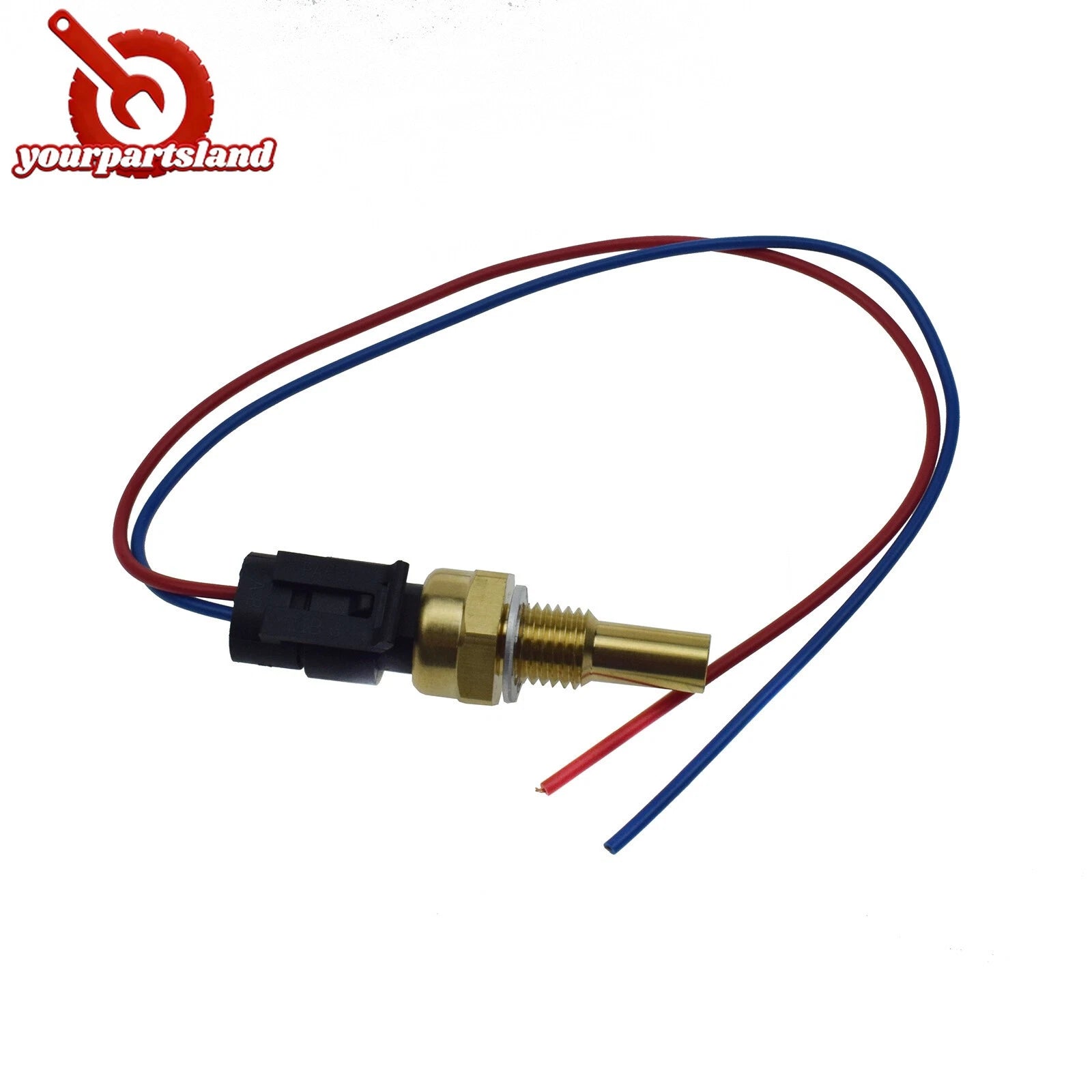 12608814 Engine Coolant Temp Sensor w/ Connector For Chevrolet Cadillac Buick 6B93BC-57