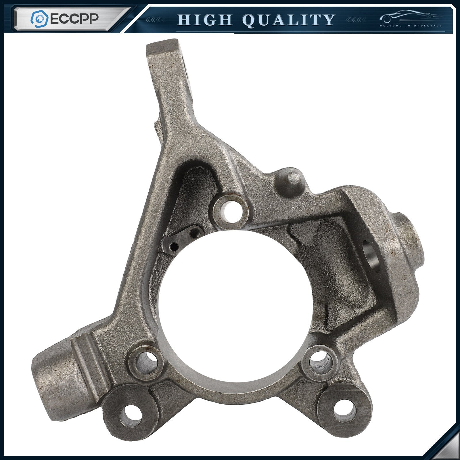 1X Front Driver Side Steering Knuckle For Jeep Grand Cherokee 4WD 1999 2000-2004 6B93BC-57