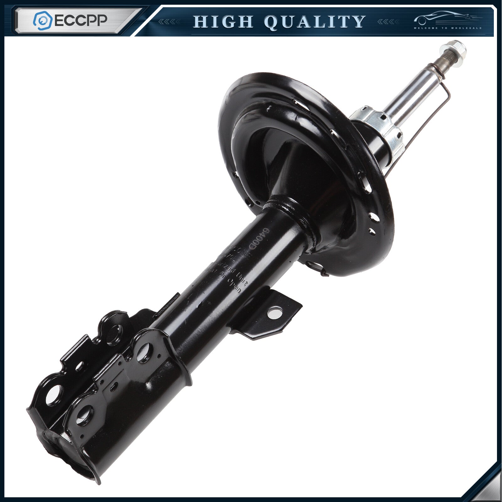 Front Pair Struts Shocks For 2007-2010 Toyota Sienna FWD 3.5L V6 Left Right 6B93BC-57