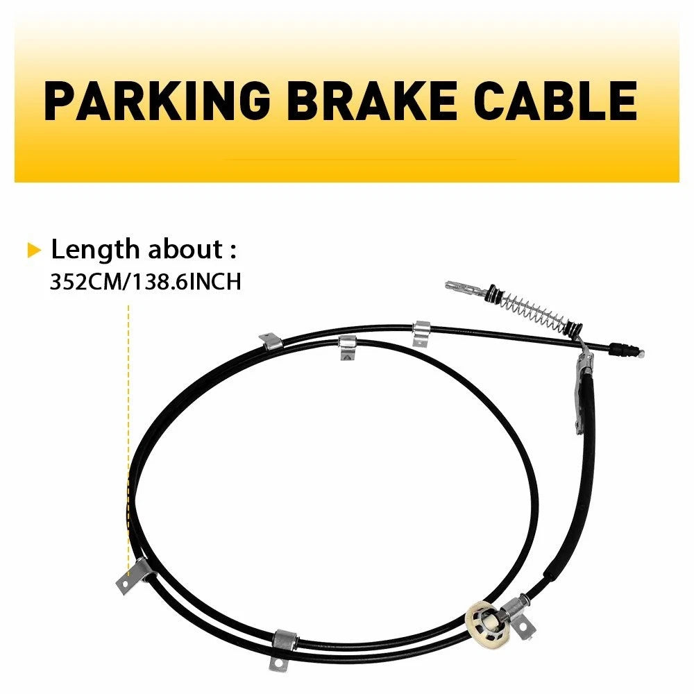 2x Rear Hand Park Brake Cable Fit 2011 2012 13-20 Jeep Grand Cherokee 52124961AH 6B93BC-57
