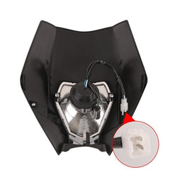 Motocross Front Headlight For 82-23 KTM 125 150 250 300 350 400 450 500 530 690