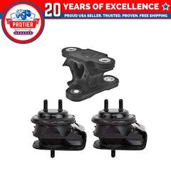 Motor & Trans Mount Set for Chevrolet Tracker 2.0L w/AUTO 99-03 3pcs 6B93BC-57
