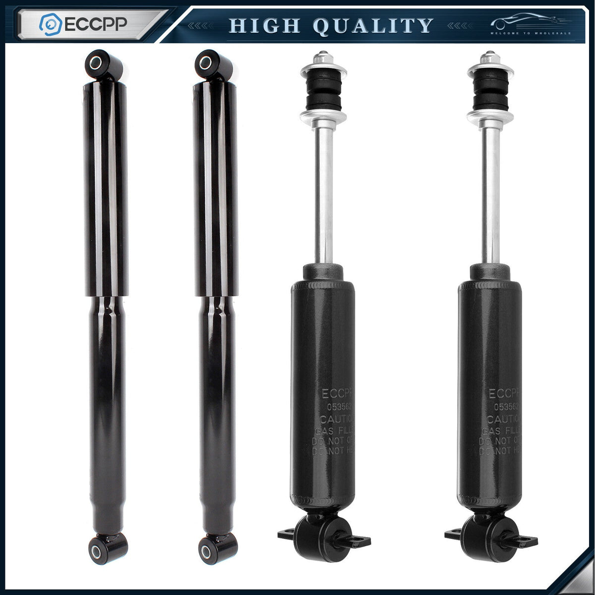 Front Rear Struts Shocks For 1997-2004 Dodge Dakota Durango 2WD Left Right 6B93BC-57