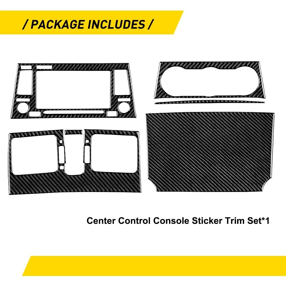 Center Control Set Trim Carbon Fiber Interior For Subaru WRX Saloon 2015-2021 EA 6B93BC-57