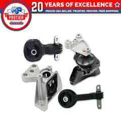 Fits 2006-2011 Honda Civic 1.8L AUTO Engine Motor & Trans Mount Set 4pcs 6B93BC-57