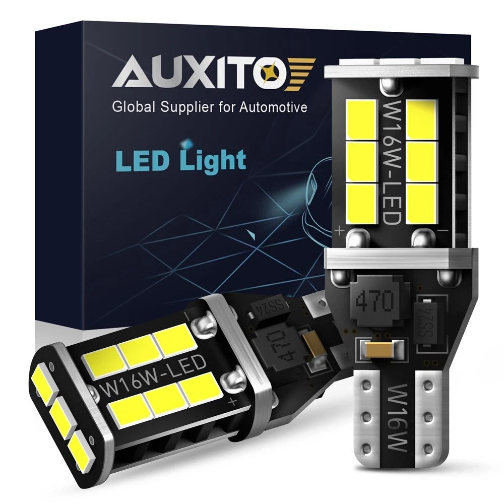 2X T15 W16W LED ERROR FREE 921 912 Car Backup Reverse Light bulbs for Audi A4 A5 6B93BC-57