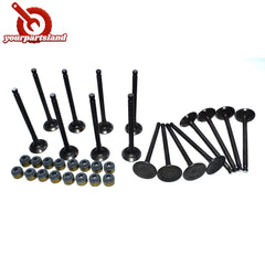 32pcs Intake Exhaust Valve Stem Seal Kit for 01-12 Hyundai Kia 2.0L 22211-23600 6B93BC-57