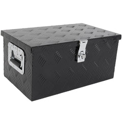 20"x12"x9.5" Aluminum Storage Tool Box For Truck Home Garage w/1x Lift Air Rod