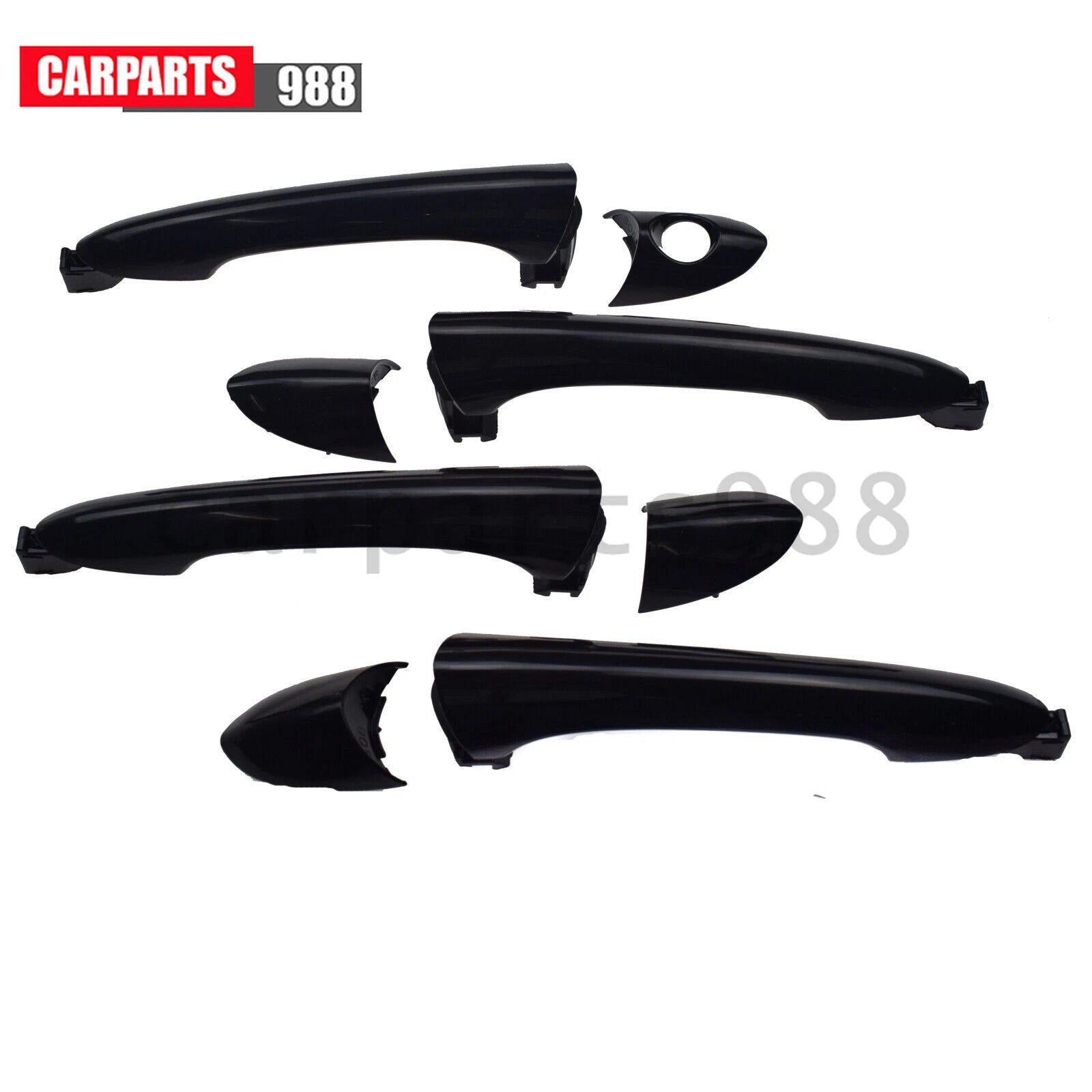 Exterior Door Handle Front Rear LH RH For 2011-2015 Hyundai Sonata 826513S000 6B93BC-57
