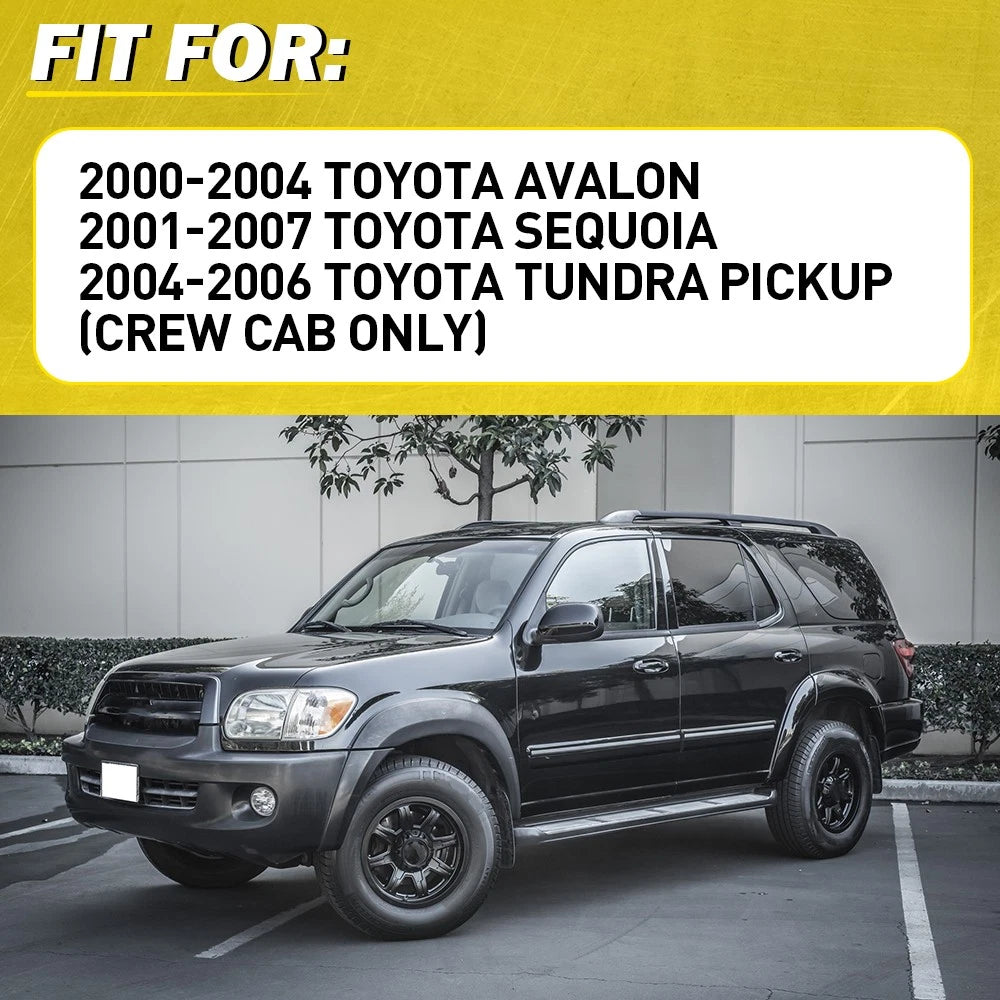 4x Door Handle Interior Gray For 2004-2006 Toyota Tundra Pickup Crew Cab ONLY EA 6B93BC-57