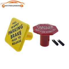 Parking Brake Valve & Trailer Air Supply Knob 248433 290655 For Universal 6B93BC-57