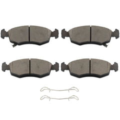 Front Ceramic Brake Pads for 2012 2013 2014 2015 2016 2017 2018 2019 Fiat 500 6B93BC-57