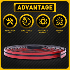 20FT/6m Universal Car Auto Window Roof Windshield Molding Rubber Seal Strip Trim 6B93BC-57